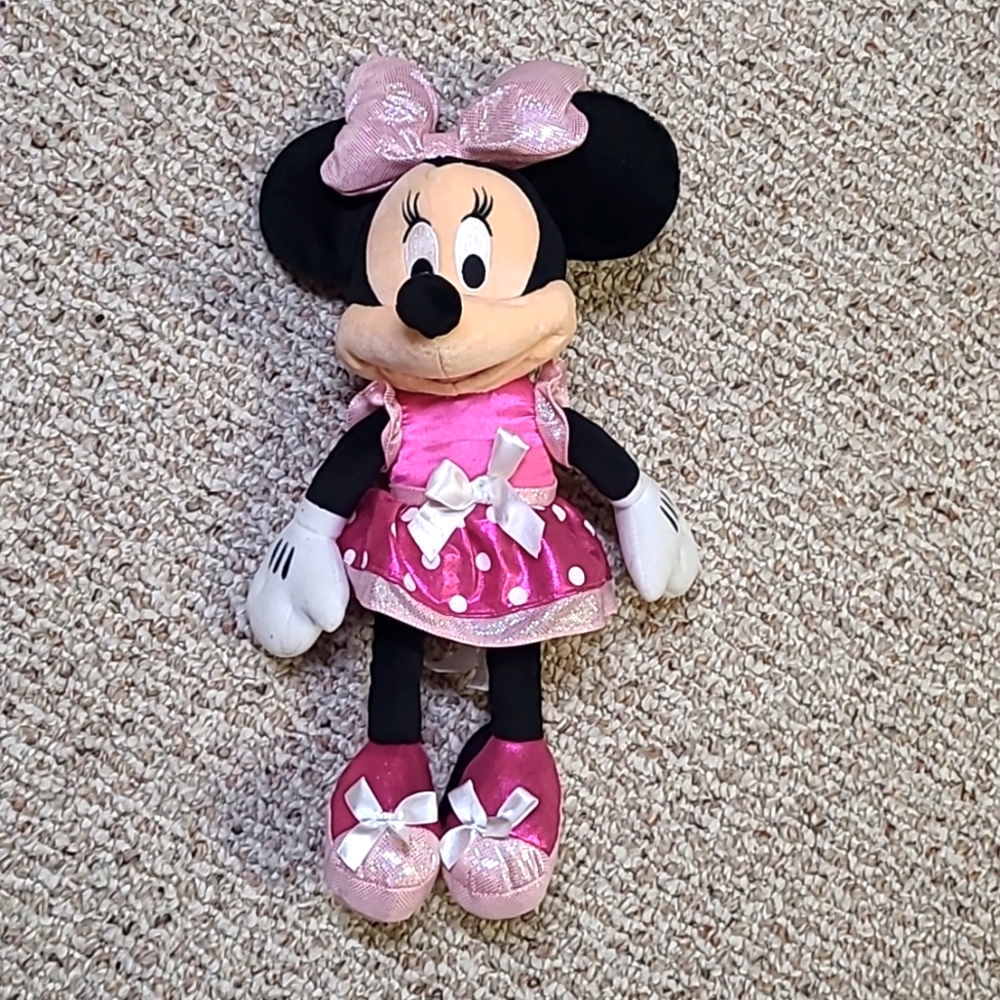 Ty Disney Talking Mini Mouse Plush Toy